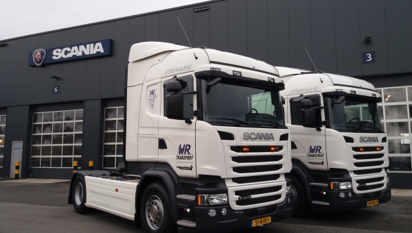 Twee nieuwe Scania's in gebruik genomen